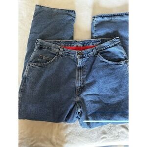 Wrangler Rugged Wear Men's Fleece Lined Denim Jeans 38x30
